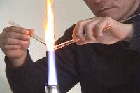 ガラス管（直管）の接合